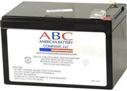 ABC Replacement Battery Cartridge #4 - Maintenance-free Lead Acid Hot-swappable