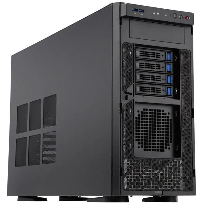 ABS Zaurion Duo Aqua Tower GPU Workstation Intel Xeon W5-2455X - 2x RTX Pro 6000 Blackwell MaxQ - 64GB DDR5 - Windows 11 Pro (ZAW5-2455X-RP6000MQ) - Newegg.com