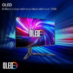 Acer 27" 240 Hz OLED WQHD Gaming Monitor 0.03ms (G to G) FreeSync Premium Pro (AMD Adaptive Sync) Flat Panel Predator X27U X1bmiiphx