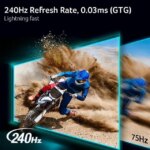 Acer 27" 240 Hz OLED WQHD Gaming Monitor 0.03ms (G to G) FreeSync Premium Pro (AMD Adaptive Sync) Flat Panel Predator X27U X1bmiiphx
