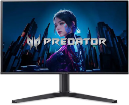 Acer 27" 240 Hz OLED WQHD Gaming Monitor 0.03ms (G to G) FreeSync Premium Pro (AMD Adaptive Sync) Flat Panel Predator X27U X1bmiiphx