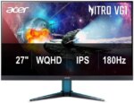 Acer 27" QHD 2K 180Hz IPS Gaming Monitor