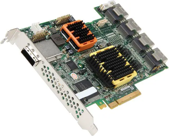 Adaptec 2258600-R PCI-Express x8 Serial ATA/300, Serial Attached SCSI 20-Port Serial ATA/SAS RAID Controler