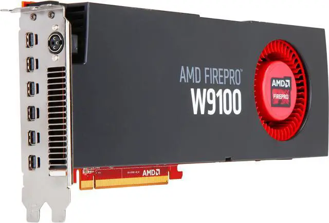 AMD 100-505977 FIREPRO W9100 16GB GDDR5 PCIE 3.0 X16 VIDEO CARD