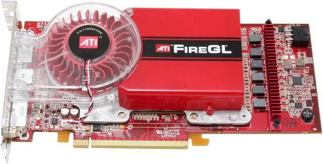 AMD FireGL V7200 100-505147 256MB 256-bit GDDR3 PCI Express x16 Graphics Card