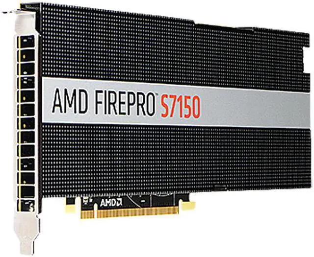 AMD FirePro S7150 100-505929 8GB 256-bit GDDR5 PCI Express 3.0 x16 Full height / Full length Graphics Card
