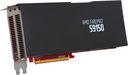 AMD FirePro S9150 100-505884 16GB 512-bit GDDR5 PCI Express 3.0 x16 Full-height, full-length, dual-slot width Graphics Card
