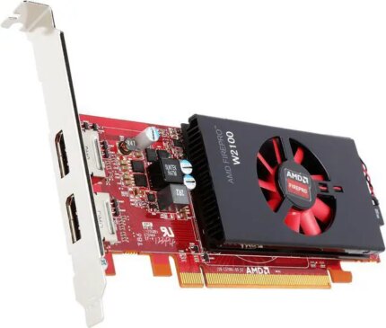AMD FirePro W2100 100-505980 2GB 128-bit DDR3 PCI Express 3.0 x8 Low Profile Graphics Card