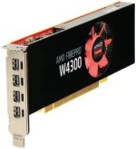AMD FirePro W4300 100-505973 4GB 128-bit GDDR5 PCI Express 3.0 x16 Low-profile design fits SFF and full-size ATX chassis Graphics Card