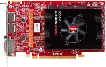 AMD FIREPRO W5000 2GB GDDR5 DELL 100-505780 Graphic Card