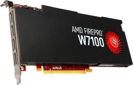 AMD FirePro W7100 100-505975 8GB 256-bit GDDR5 PCI Express 3.0 x16 CrossFire Supported Full height/full length Graphics Card