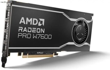 AMD Radeon Pro W7600 100-300000077 8GB 128-bit GDDR6 PCI Express 4.0 x8 Graphics Card
