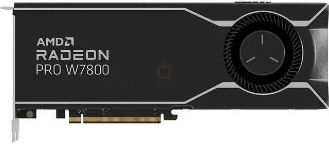 AMD Radeon Pro W7800 100-300000075 32GB 256-bit GDDR6 with ECC PCI Express 4.0 x16 Graphics Card