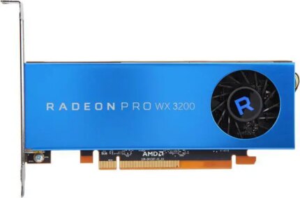 AMD Radeon Pro WX 3200 100-506115 4GB 128-bit GDDR5 PCIe 3.0 x16 (x8 Electrical) Low Profile Graphics Card