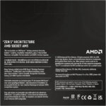 AMD Ryzen 5 9600X - Ryzen 5 9000 Series Granite Ridge (Zen 5) 6-Core 3.9 GHz - Socket AM5 65W - Radeon Graphics Processor - 100-100001405WOF