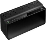 apc back-ups 650 battery backup and surge protector black (bvn650m1)