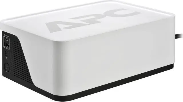 APC BE700G3 UPSBack-UPS, 700VA/420W, Floor/Wall Mount, 120V, 6x NEMA 5-15R outlets, USB Type A + C Ports, Battery is not user replaceable - Floor/Wall