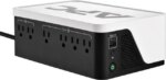 APC BE700G3 UPSBack-UPS, 700VA/420W, Floor/Wall Mount, 120V, 6x NEMA 5-15R outlets, USB Type A + C Ports, Battery is not user replaceable - Floor/Wall