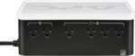 APC BE700G3 UPSBack-UPS, 700VA/420W, Floor/Wall Mount, 120V, 6x NEMA 5-15R outlets, USB Type A + C Ports, Battery is not user replaceable - Floor/Wall
