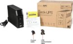 APC BR1500MS 1500 VA SineWave 10 Outlets 2 USB Charging Ports Back-UPS Pro Battery Backup, Replaces BR1500G