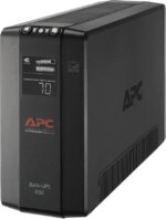 APC BX850M Back-UPS 850, Compact Tower, 850VA, 120V, AVR, LCD, 8 NEMA outlets (4 surge) - Tower - 12 Hour Recharge - 2 Minute Stand-by - 120 V Input -