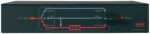 APC BY SCHNEIDER ELECTRIC SBP5000RMT2U APC SERVICE BYPASS PANEL BYPASS SWITCH ( RACK-MOUNTABLE ) - AC 200/208/240 V -