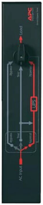 APC BY SCHNEIDER ELECTRIC SBP5000RMT2U APC SERVICE BYPASS PANEL BYPASS SWITCH ( RACK-MOUNTABLE ) - AC 200/208/240 V -