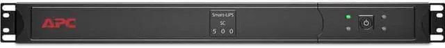 APC by Schneider Electric Smart-UPS 500VA Rack-mountable UPS SC500RM1U