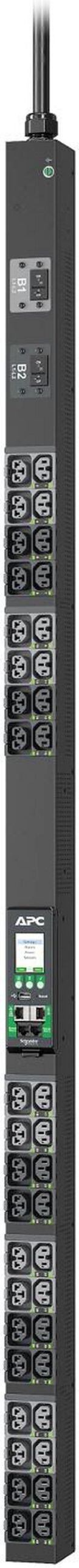 APC NetShelter Rack PDU Advanced - Switched - 5.0kW, 1PH, 208V, 30A, L6-30P, 40 Outlet APDU10151SW