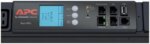 APC Rack Mount PDU, Metered 208V/60A Three-Phase PDU, (30) Outlets, 0U Vertical Rackmount (AP8867)