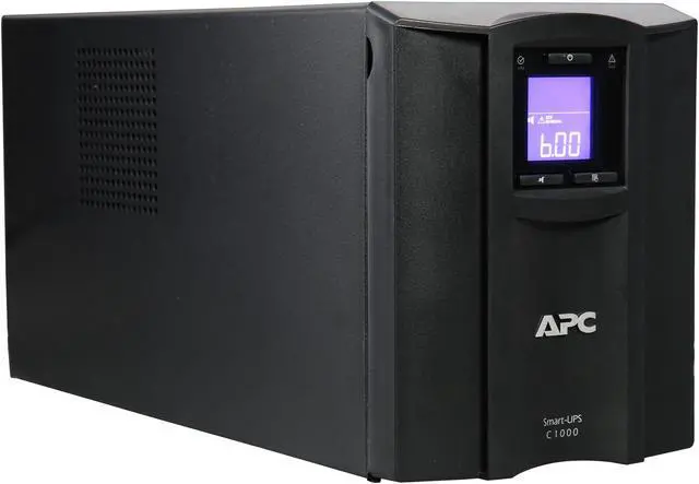 APC SMC1000C 1000 VA 600 Watts 8 Outlets Pure Sinewave Smart-UPS with SmartConnect (Replaces SMC1000)