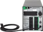 APC SMT1000C Smart-UPS, Line Interactive, 1000VA, Tower, 120V, 8x NEMA 5-15R outlets, SmartConnect Port+SmartSlot, AVR, LCD