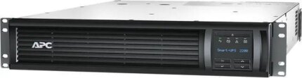 APC SMT2200RM2UC Smart-UPS, Line Interactive, 2200VA, Rackmount 2U, 120V, 6x NEMA 5-15R+2x NEMA 5-20R outlets, SmartConnect Port+SmartSlot, AVR, LCD