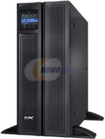 APC SMX3000LVNC UPS, 3000 VA Smart-UPS Sine Wave, Short Depth UPS Battery Backup with Extended Run Option, Network Management Card, Tower/4U Rack