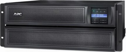 APC SMX3000LVNC UPS, 3000 VA Smart-UPS Sine Wave, Short Depth UPS Battery Backup with Extended Run Option, Network Management Card, Tower/4U Rack