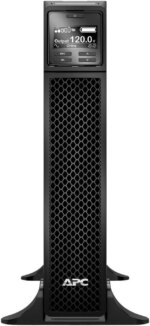 APC SRT1500XLA Smart-UPS On-Line, 1500VA, Tower, 120V, 6x 5-15R NEMA outlets, SmartSlot, Extended runtime, W/O rail kit - Rack-mountable - 3 Hour