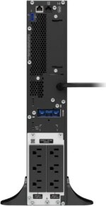 APC SRT1500XLA Smart-UPS On-Line, 1500VA, Tower, 120V, 6x 5-15R NEMA outlets, SmartSlot, Extended runtime, W/O rail kit - Rack-mountable - 3 Hour