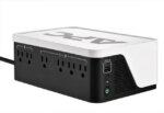 APC UPS Battery Backup, 500VA Backup Battery with 4 Outlets, Type C USB Charging , BE500G3 Back-UPS