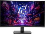 ASRock Phantom Gaming Monitor 27" 180 Hz VA QHD FreeSync (AMD Adaptive Sync) 95% DCI-P3 / 132% sRGB PG27QRT1B
