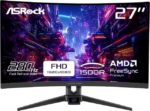 ASRock Phantom Gaming Monitor 27" 280 Hz VA FHD FreeSync Premium (AMD Adaptive Sync) 93% DCI-P3 / 127% sRGB PG27FRS1A