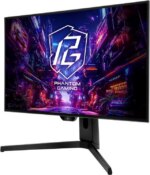 ASRock Phantom Gaming Monitor 27" QHD (2560x1440) 240Hz Flat WOLED, 0.03ms (GTG), 99% DCI-P3 with 129% sRGB Color Space, 2xHDMI 2.1, 2xDisplayPort
