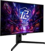 ASRock Phantom Gaming Monitor 27" QHD (2560x1440) 240Hz Flat WOLED, 0.03ms (GTG), 99% DCI-P3 with 129% sRGB Color Space, 2xHDMI 2.1, 2xDisplayPort