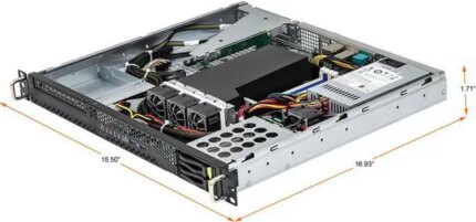 AsRock Rack 1U2E-X570 Server Barebone Supports AMD Ryzen 5000 (PGA 1331) X570 1U 2 Hot-swap 2.5'' SATA/NVMe - Newegg.com