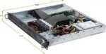 Asrock Rack 1U2LW-X570 1U Rackmount Server Barebone 2 Bays Single Socket AM4 PGA 1331 AMD Ryzen 5000 Series