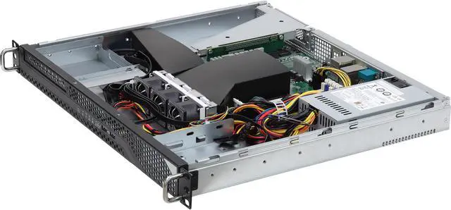 Asrock Rack 1U2LW-X570 1U Rackmount Server Barebone 2 Bays Single Socket AM4 PGA 1331 AMD Ryzen 5000 Series