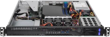 ASRock Rack 1U2S-B650 1U Rackmount Compact Server Barebone AMD Single Socket AM5 (LGA 1718) supports AMD EPYC™ 4004 and AMD Ryzen™ 9000/8000/7000
