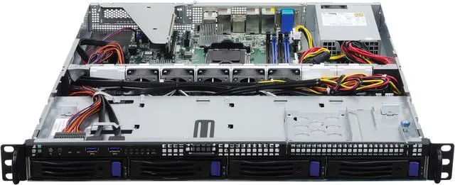 AsRock Rack 1U4LW-B650/2L2T 1U Rackmount General Purpose/Storage Server Barebone Single Socket AM5 (LGA 1718) supports AMD EPYC™ 4004 and AMD Ryzen™
