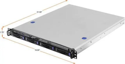 ASRock Rack 1U4LW-ROME/2T 1U Rackmount Server Barebone - Newegg.com