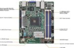 AsRock Rack B550D4ID-2L2T Deep mini-ITX Server Motherboard AMD Ryzen 5000 Series AM4 (PGA 1331) B550 Dual 1GbE+10GbE