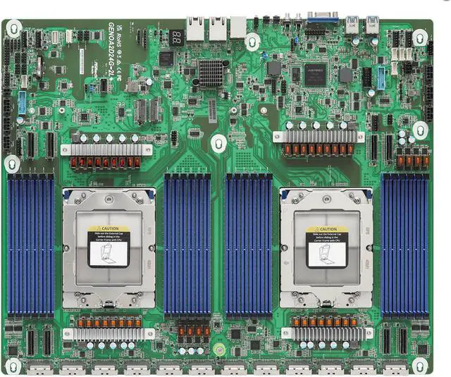 ASRock Rack GENOA2D24G-2L+ Proprietary Server Motherboard - Newegg.com